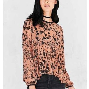 Kimchi Blue Tiered Babydoll Blouse